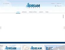 Tablet Screenshot of mydreaminc.com